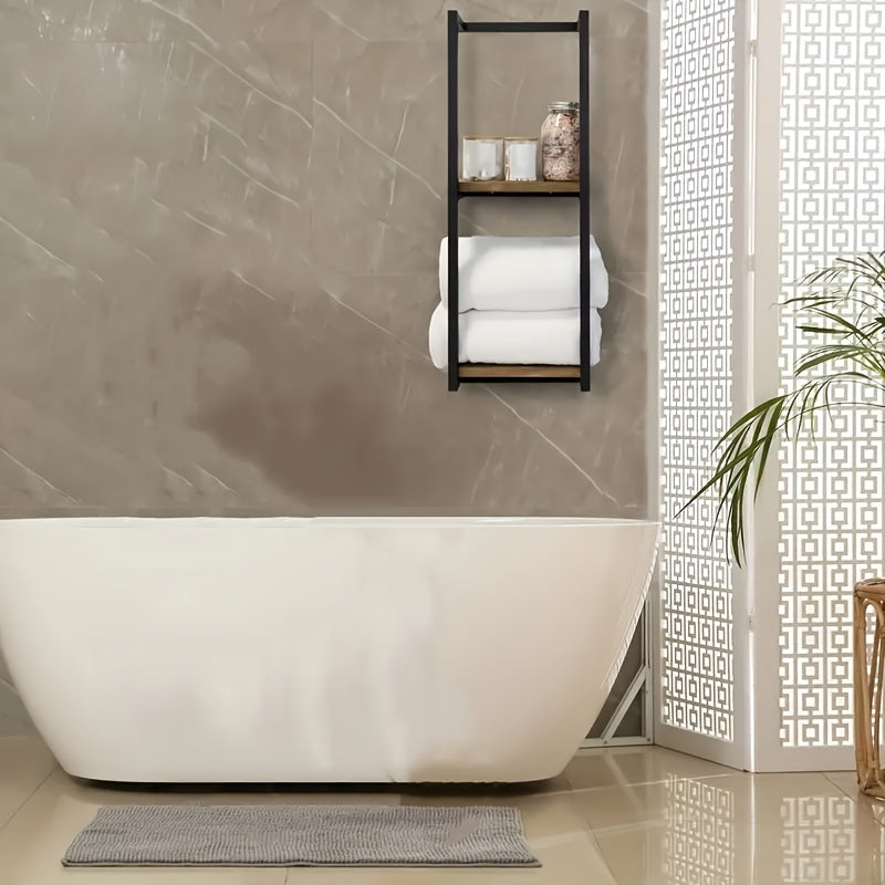 Oszczędzające miejsce wieszak na ręczniki - Dla uporządkowanej łazienki