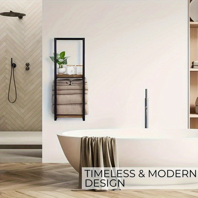 Oszczędzające miejsce wieszak na ręczniki - Dla uporządkowanej łazienki