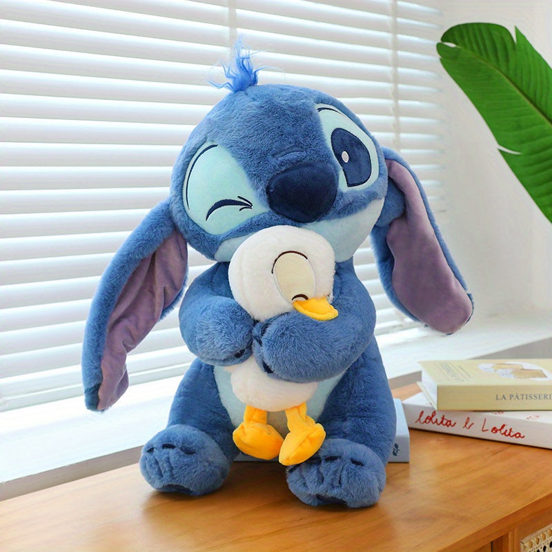 Kawaii Stitch Pluszowy Przytulak - Urocza Kartonowa Lalka do Snu i Dekoracji