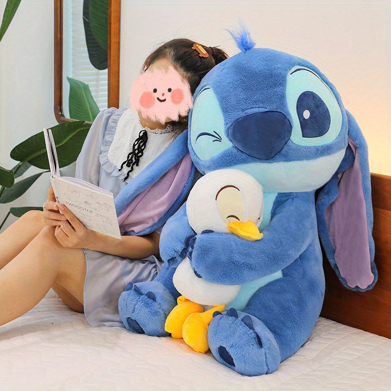 Kawaii Stitch Pluszowy Przytulak - Urocza Kartonowa Lalka do Snu i Dekoracji
