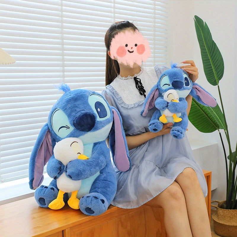 Kawaii Stitch Pluszowy Przytulak - Urocza Kartonowa Lalka do Snu i Dekoracji
