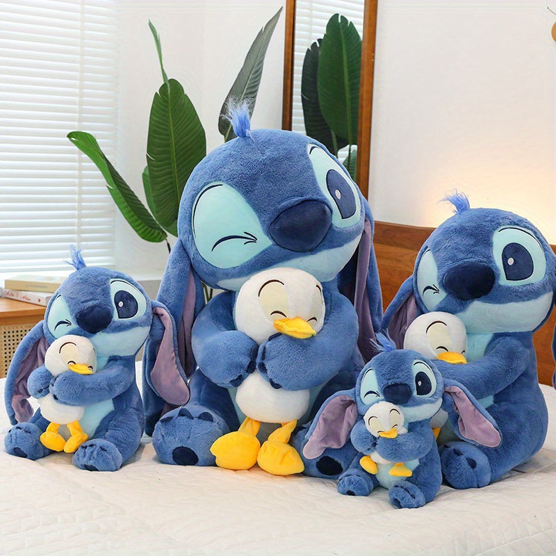 Kawaii Stitch Pluszowy Przytulak - Urocza Kartonowa Lalka do Snu i Dekoracji