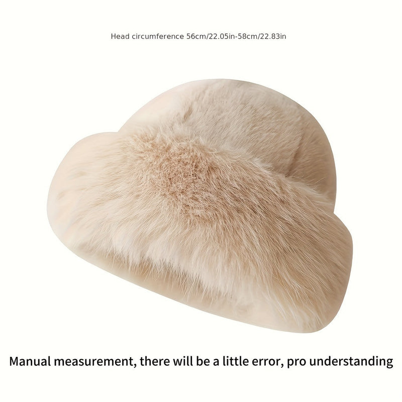 Czapka Sanne Luxe z Sztucznego Futra – Dla Ciepła i Stylu Zimą