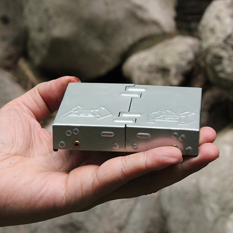 Składany Kuchenka Turystyczna - Trwała i Lekka na Przygodę na Świeżym Powietrzu