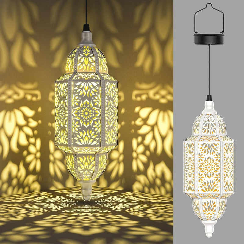 Marokańska Lampa Nastrojowa - Vintage Elegancja na Zewnątrz