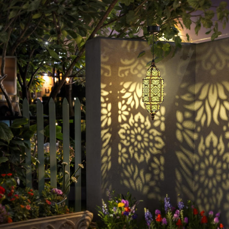 Marokańska Lampa Nastrojowa - Vintage Elegancja na Zewnątrz