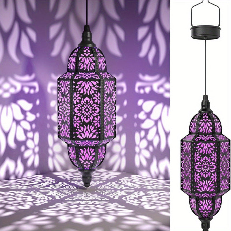 Marokańska Lampa Nastrojowa - Vintage Elegancja na Zewnątrz