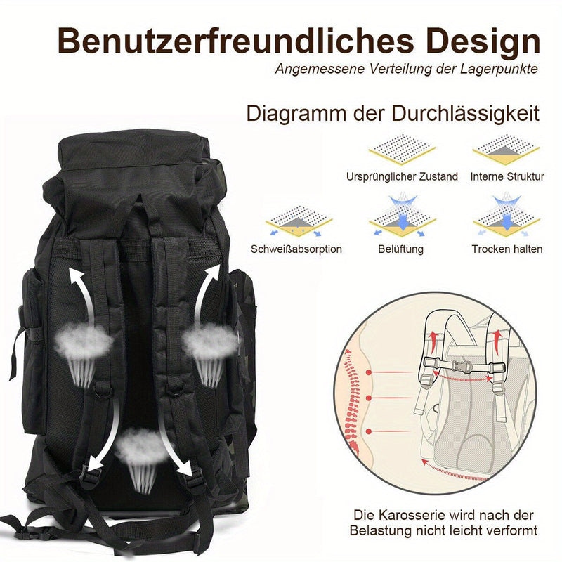 Explorer 80L Plecak Turystyczny – Wytrzymały i Wszechstronny