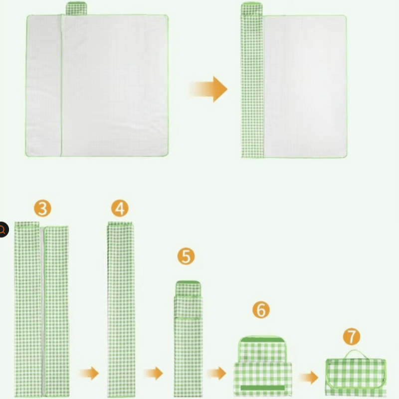 Wodoodporna i Składana Koc Piknikowy – Idealny na Kemping, Plażę i Przygody na Świeżym Powietrzu