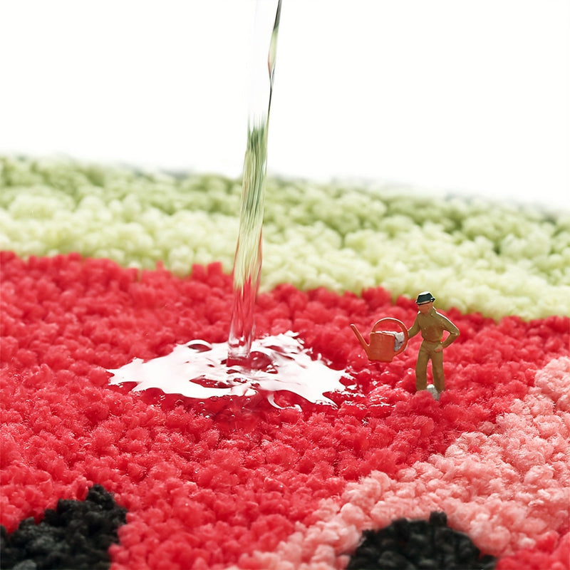 Dywan Łazienkowy Inspirowany Owocami – Miękki i Wchłaniający