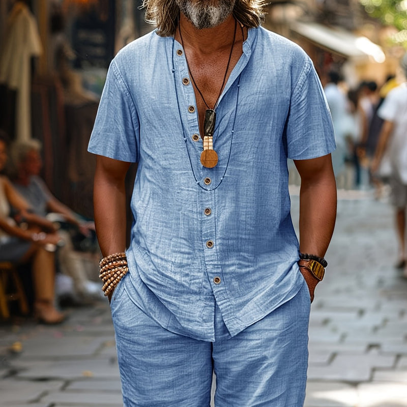 Lněná sada Breeze – Letní komfort a ležérní elegance