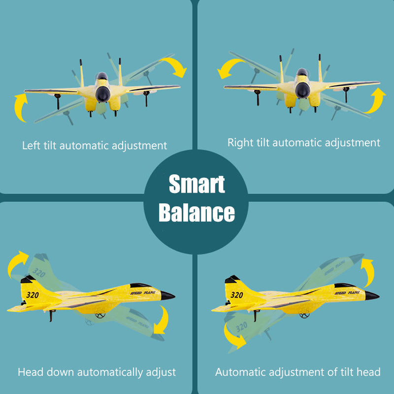 Avion puternic controlat de la distanță - Pentru pilotul aventuros