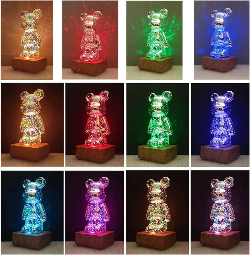 LumiBear - 3D Lampa Fajerwerkowa