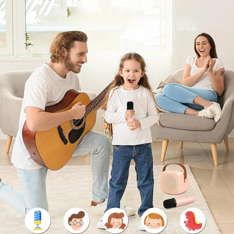 SingStar - Sistem Mini Karaoke cu Microfoane Fără Fir