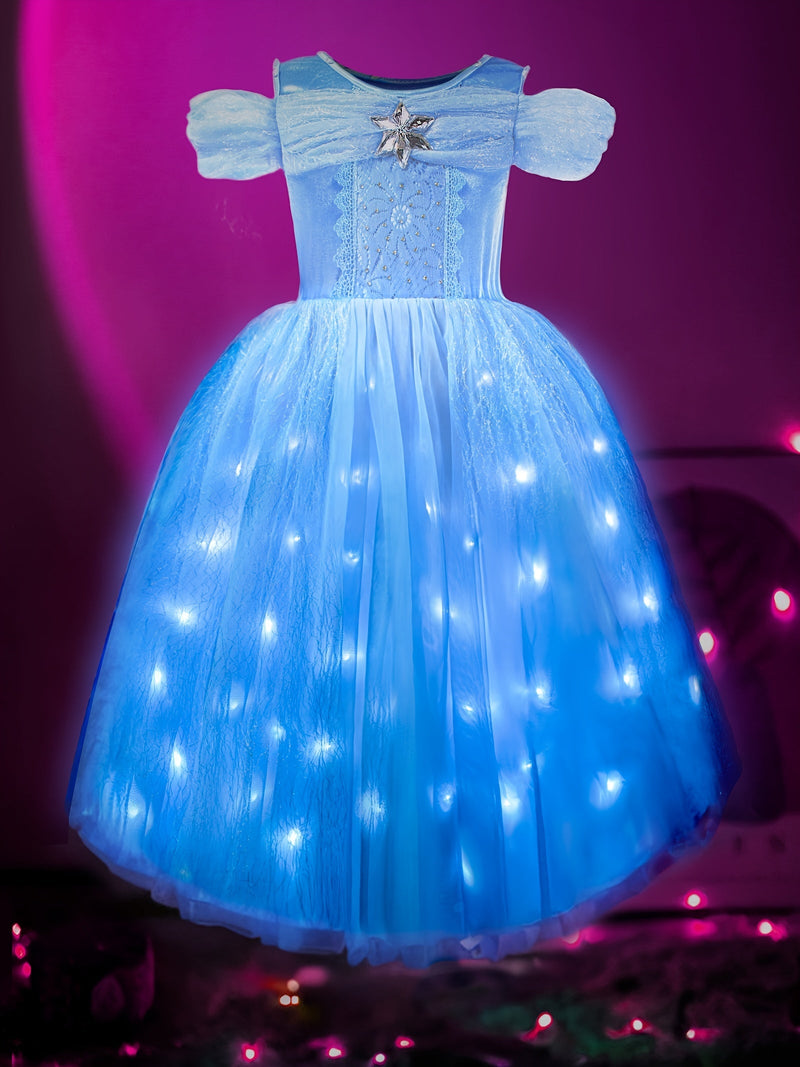 Magiczna Sukienka Tutu LED dla Dziewczynek - Czarujące Doświadczenie Festiwalowe
