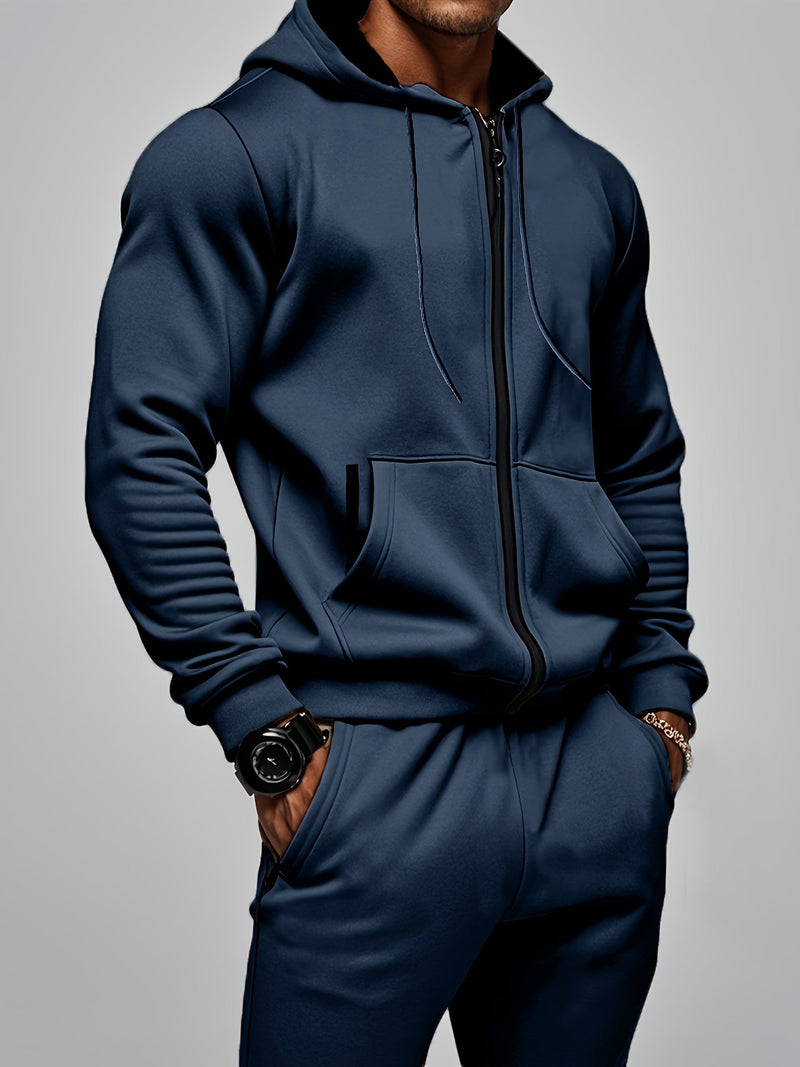 Men's Sports Set with Hoodie and Pants – Comfortable and Stylish for Sports and Leisure