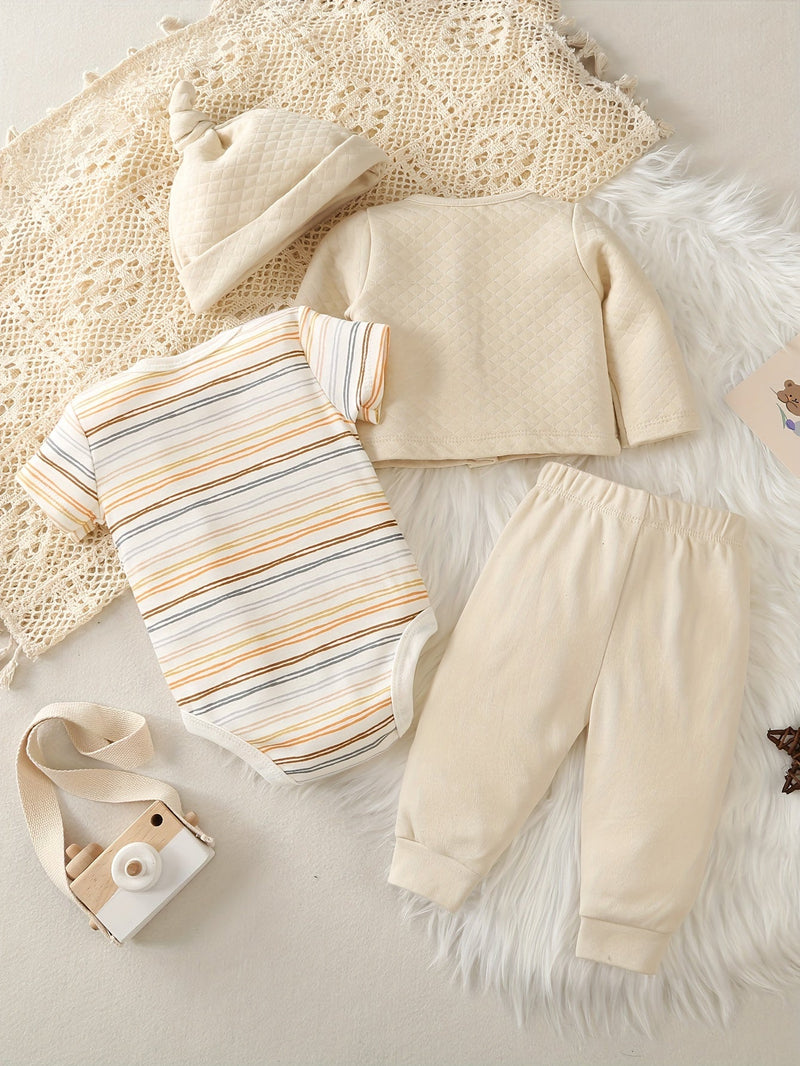 4-częściowy Zestaw dla Chłopców – Idealny na Przygody na Zewnątrz w Jesieni i Zimie