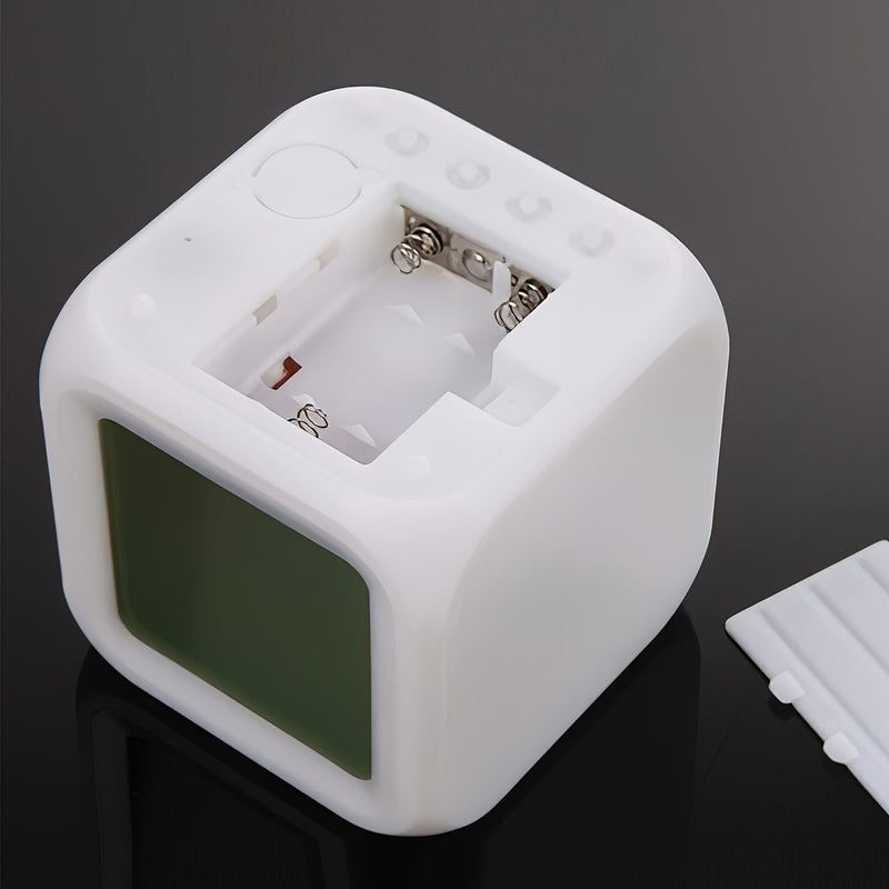 Digital LED Alarm Clock with Temperature Display – Quiet and Luminous for Every Room