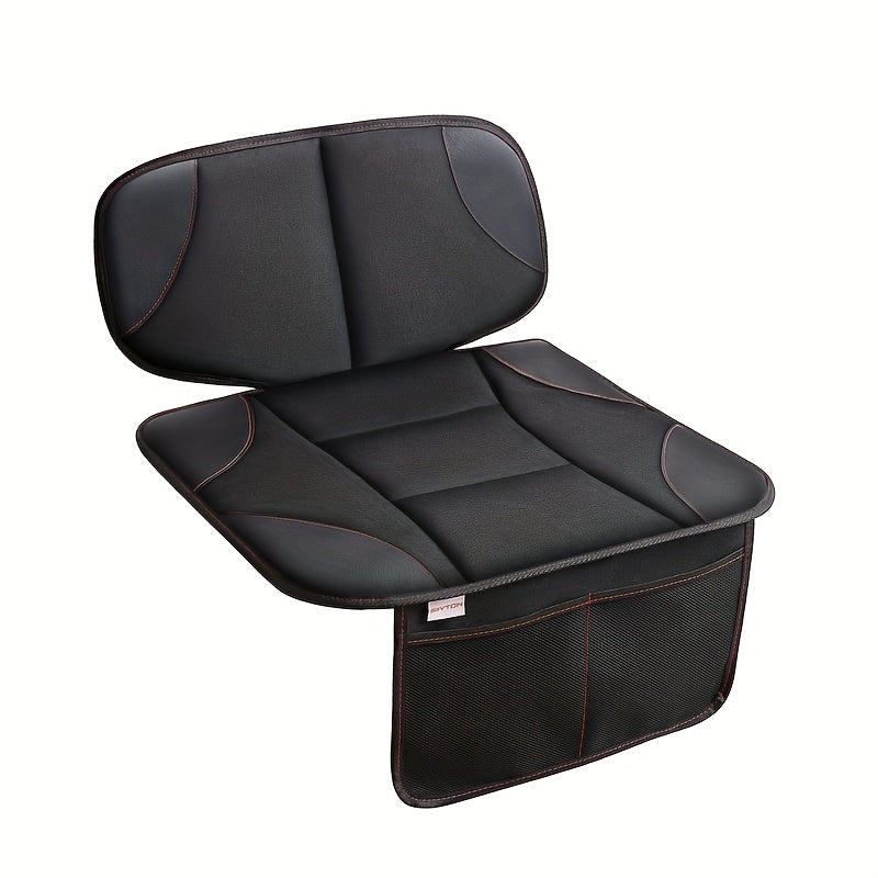 Osłona fotela samochodowego dla dzieci – Antypoślizgowa, chroni fotele i oferuje miejsce na zabawki i przekąski