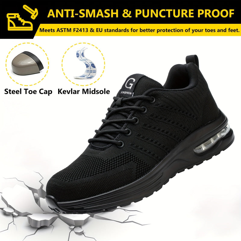 Steel Safety Toe Sneakers for Men – Breathable and Puncture Resistant