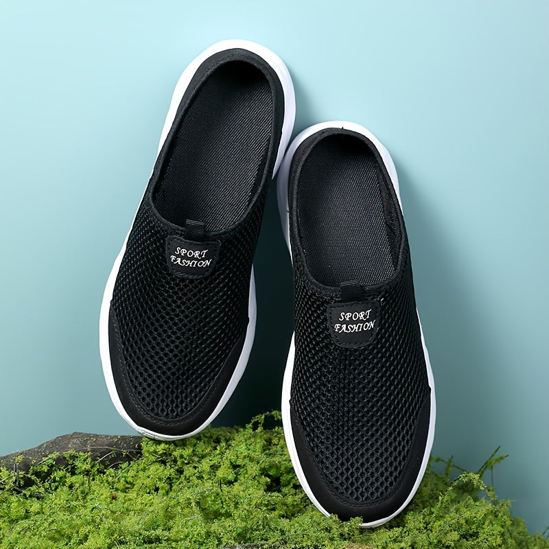 Men's Breathable Slip-On Shoes – Lightweight Mesh Comfort