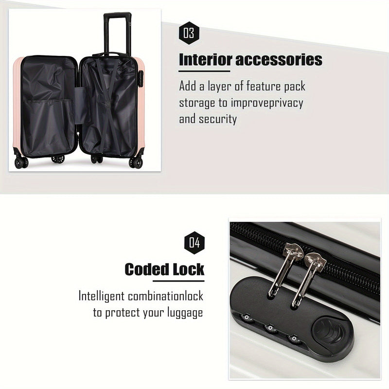 Stylowa Walizka Podróżna z 4 Kółkami – Kompaktowa i Wytrzymała na Światowe Przygody