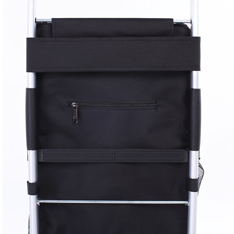 Przenośny Wózek Zakupowy – Składany z Wyjmowaną Torbą i Telescopowym Uchwyt