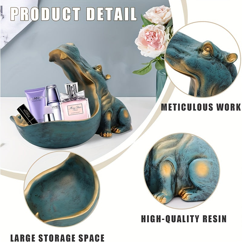 Zabawny Hipopotam Pojemnik - Praktyczny i Humorystyczny do Twojego Wnętrza