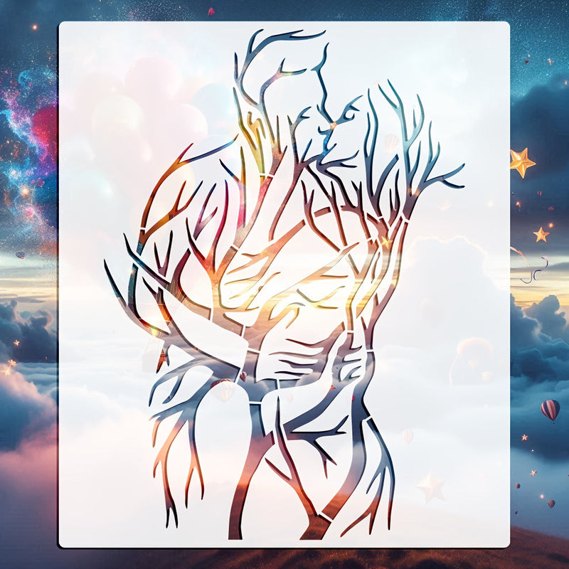 LoveTree Szablon – Kreatywny i Wszechstronny do DIY Sztuki