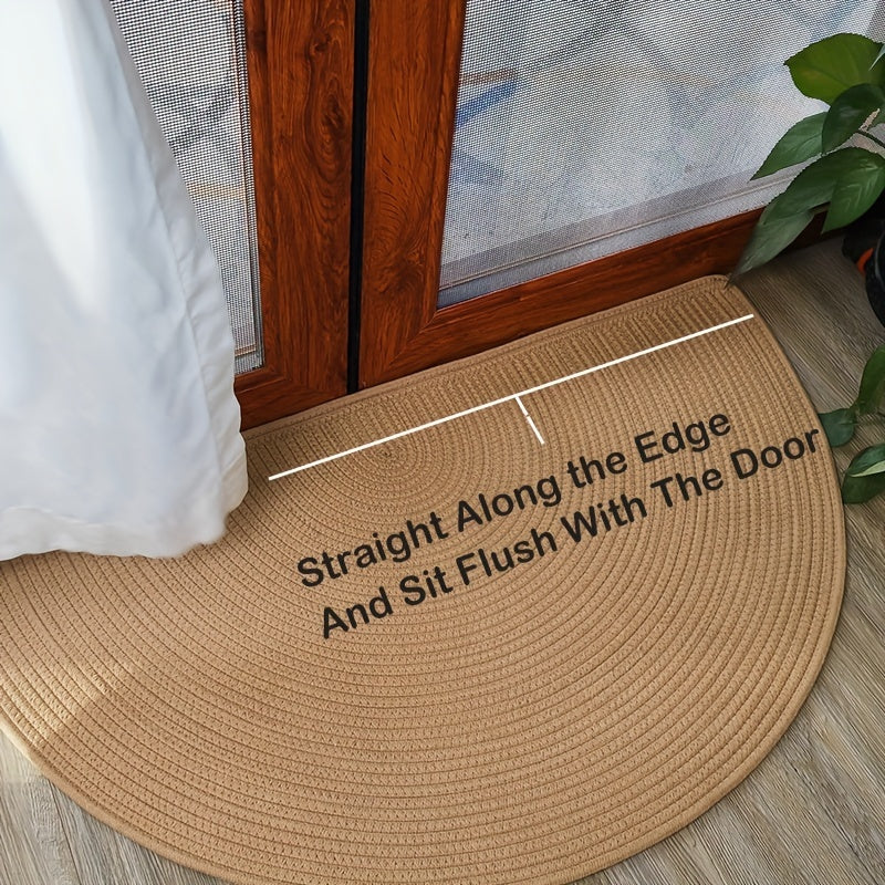 Boho Ręcznie Wykonana Mata Łazienkowa – Idealna do Twojej Łazienki lub Przedpokoju