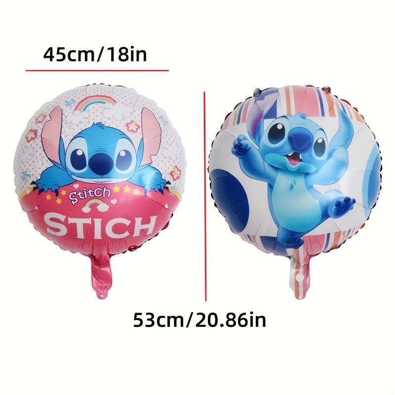 Zestaw Balonów Stitch – 5 Sztuk na Magiczną Imprezę