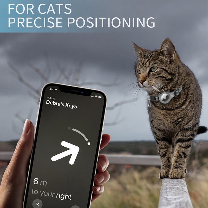 Odbijająca Kocia Obroża – Zapięcie Bezpieczeństwa i Dzwonek dla Dodatkowej Widoczności