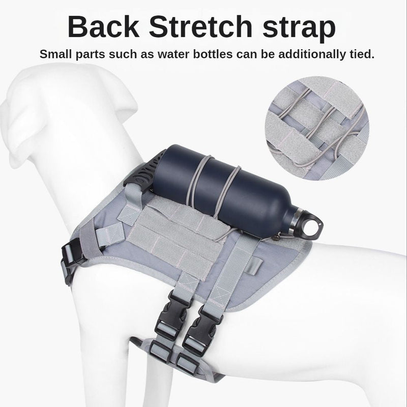 Tactical Harness for Dogs – Durable and Adjustable for Large Dogs