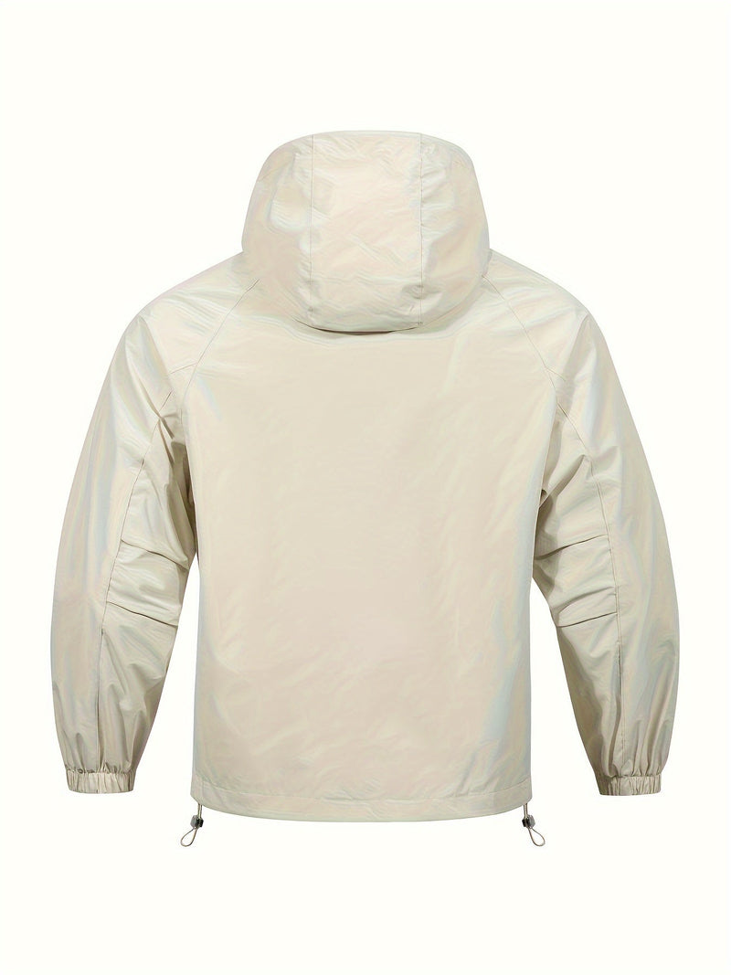 Wiatroszczelna Kurtka Rowerowa z Kapturem – Sportowa Kurtka do Aktywności na Świeżym Powietrzu