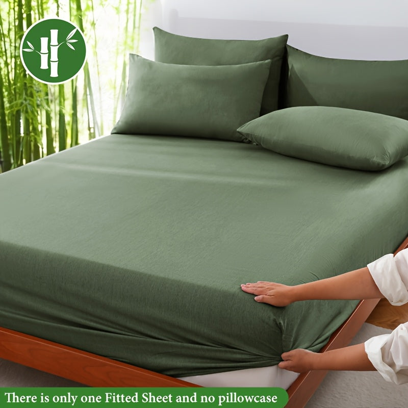 Letni chłodzący pokrowiec na materac z włókna bambusowego – Luksusowy oddychający komfort