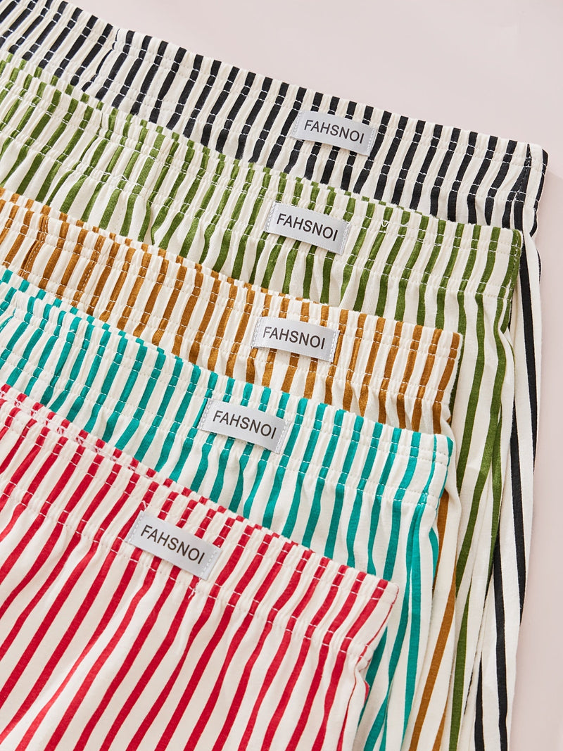 Sada pruhovaných boxerek – ideální pro pohodlí a styl