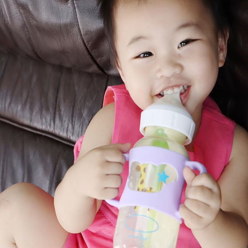 Uchwyt Silikonowy do Butelek SnuggleGrip dla Niemowląt – Miękki i Elastyczny