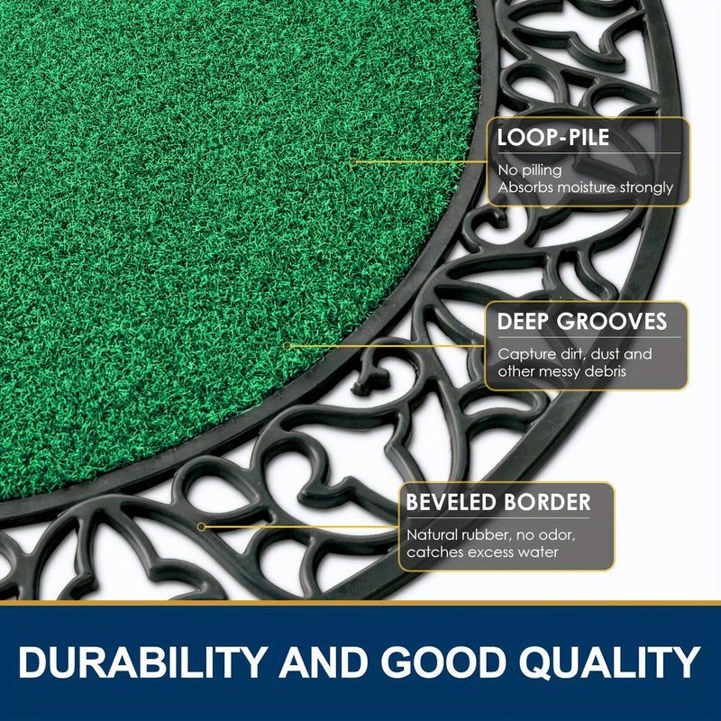 Multifunctional PVC Mat – Non-slip and Absorbent for Large Doors