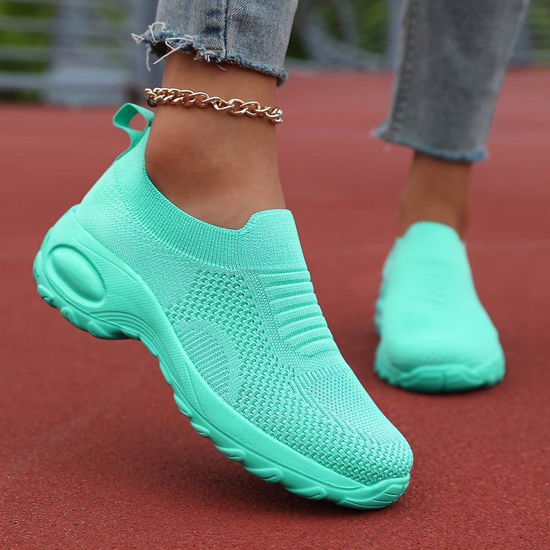 Nowoczesne Sneakersy Slip-On dla Dams – Oddychające i Wygodne na Co Dzień