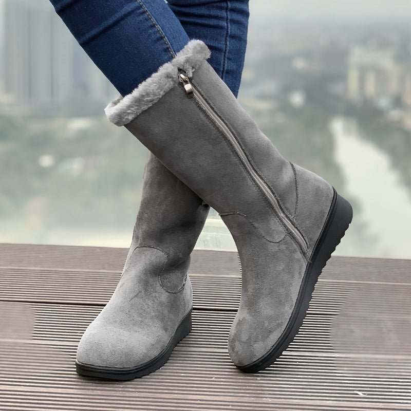 Fuzzy Boots dla Dams - Ciepłe i Stylowe na Zimowe Dni