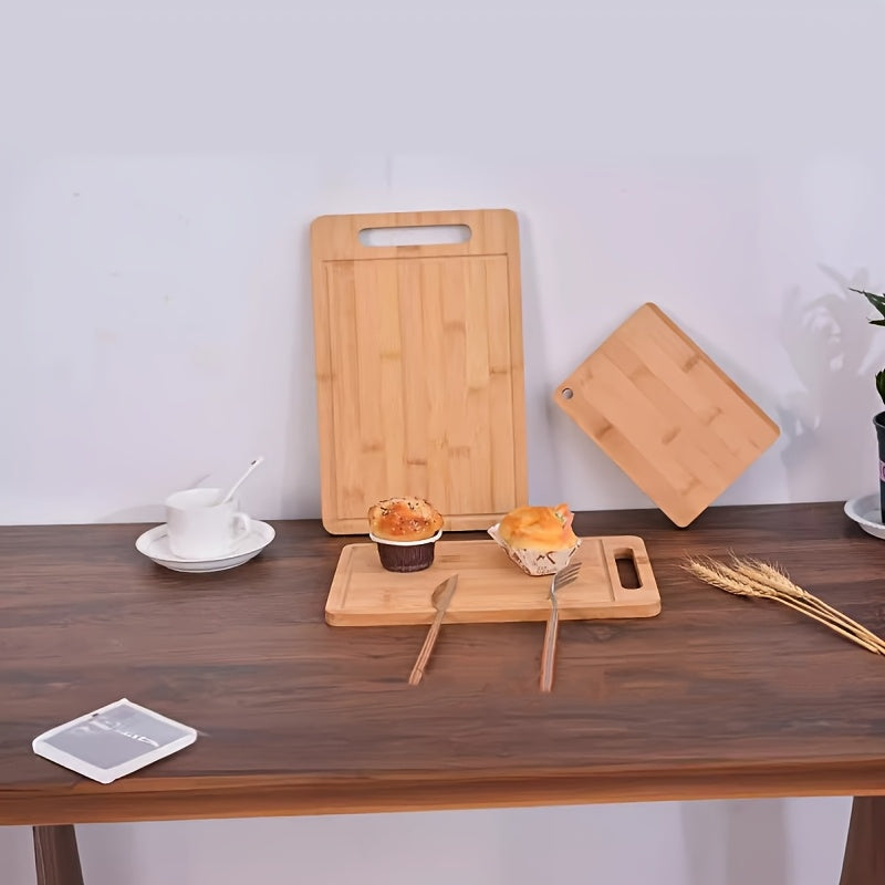 Deska do krojenia z bambusa z rowkiem na sok – Solidna, naturalna i idealna do codziennego użytku