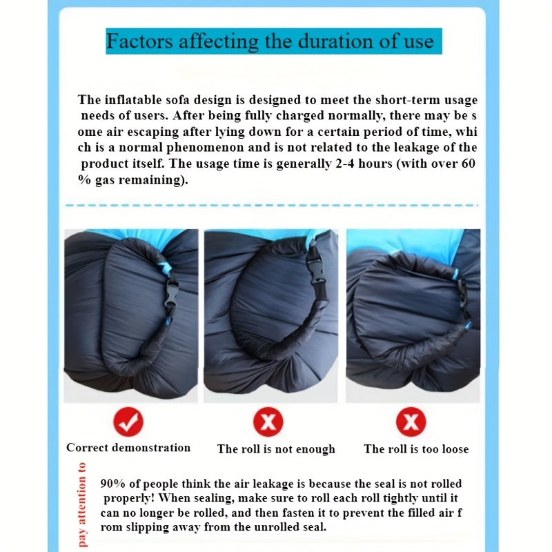 Nadmuchiwana Ławka Outdoor – Komfort i Wygoda na Każdą Przygód