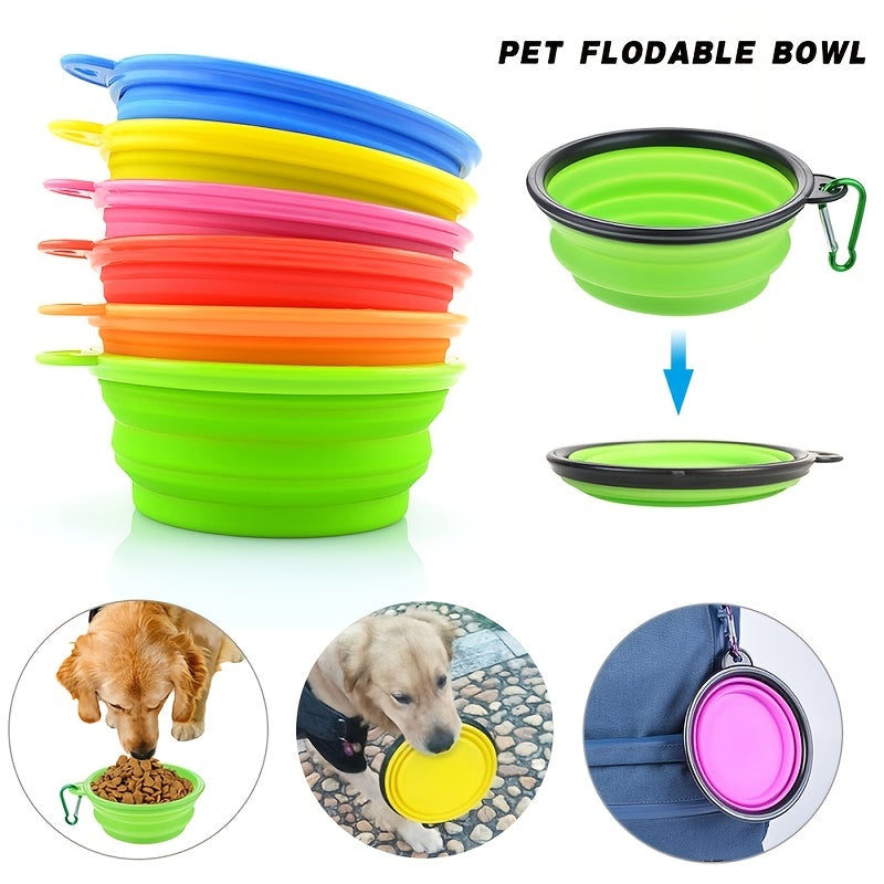 Foldable Food Bowl for Dogs and Cats – Durable and Compact