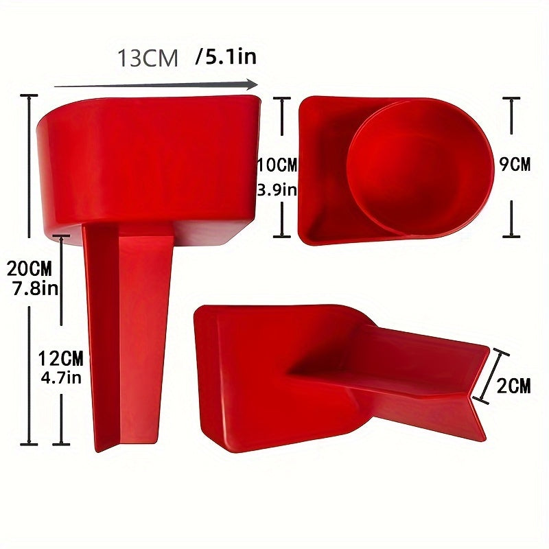 Zestaw Uchwytów na Kubki Plażowe – Idealny do Napojów i Przekąsek podczas Plażowych i Piknikowych Przygód