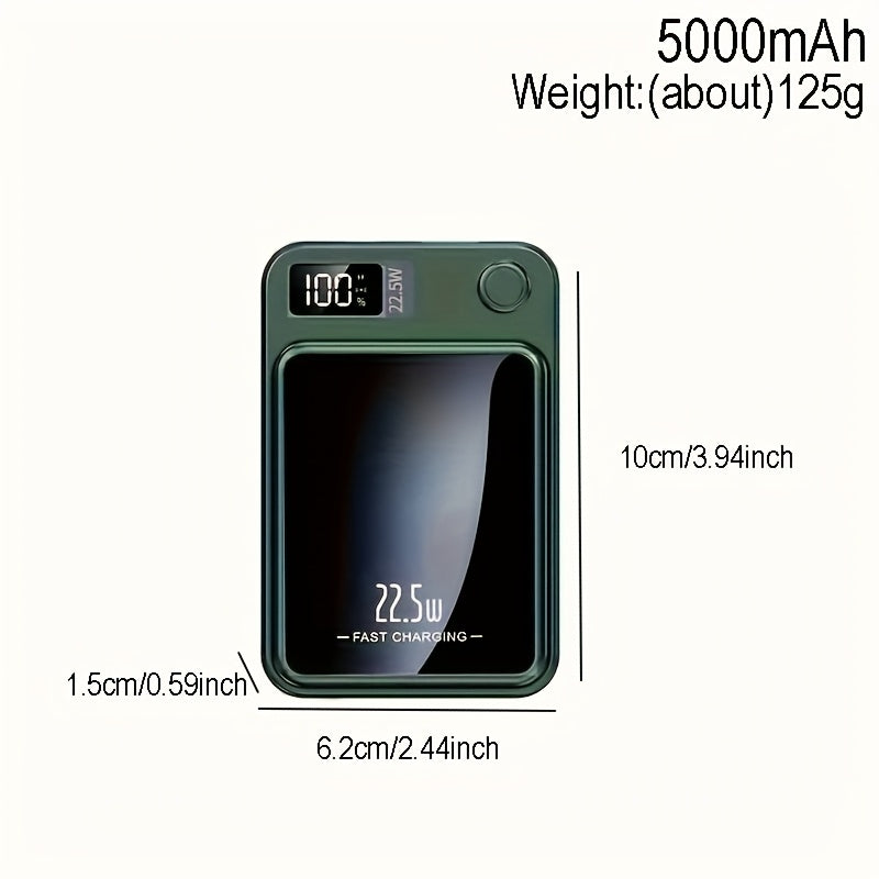 Powerbank magnetic 10000mAh – rapid și fiabil