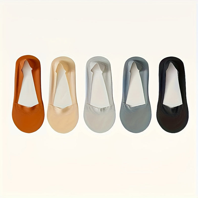 5 par skarpetek Ice Silk – Oddychające i Antypoślizgowe Niewidoczne Skarpetki dla Kobiet