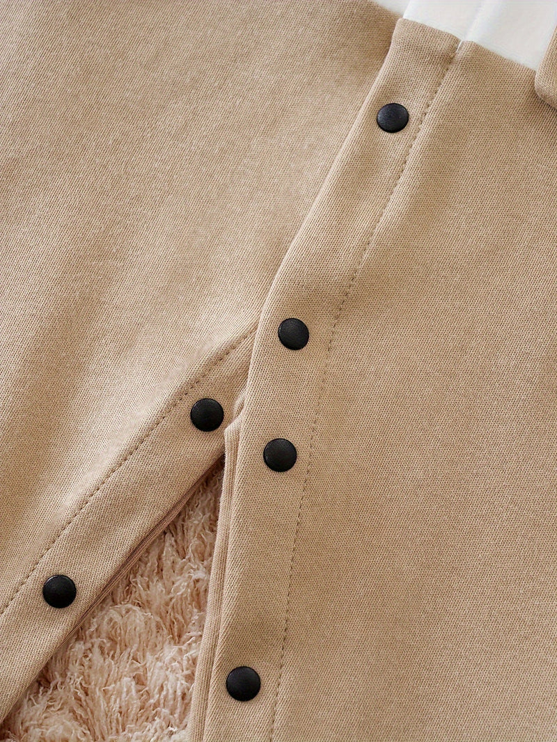 Oliver Gentleman Romper – Elegancki Kombinezon dla Niemowląt z Muchą