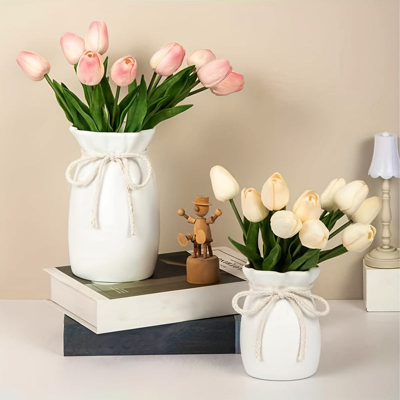 Boho Geometrical Decorative Vase – Idealna do Wiosennych i Wielkanocnych Dekoracji