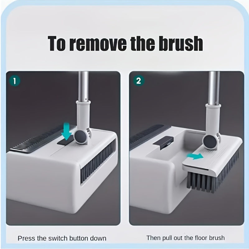 Foldable broom and dustpan set 3 in 1 – Practical solution for quick and efficient cleaning