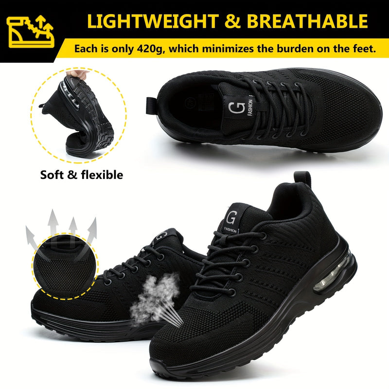 Steel Safety Toe Sneakers for Men – Breathable and Puncture Resistant